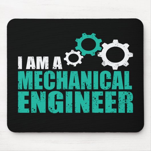 Mechanical Engineering Funny Engineer Muismat (Voorkant)