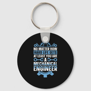 Mechanical Engineering No Hoe Hard Engineer Sticke Sleutelhanger