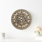 Mechanical Gears Wall Clock Grote Klok (Huis)