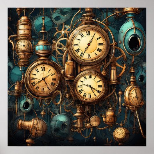 Mechanical Marvels Poster (Voorkant)