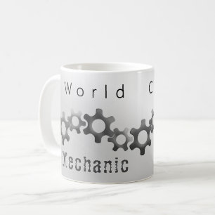 Mechanicien van Wereldklasse Metaal Koffiemok