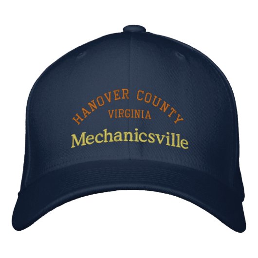 Mechanicsville VA Casquette de baseball brodé (Devant)