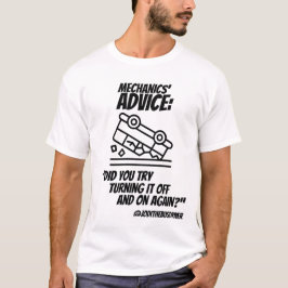 Mechanisch advies t-shirt