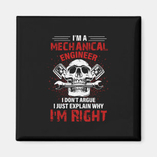 Mechanisch ben ik een mechanisch ingenieur magneet