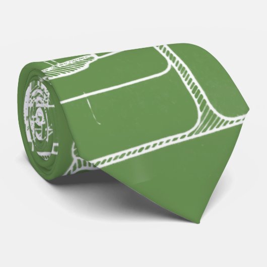 MECHANISCH  BLUEPRINT WHITE CUSTOM STROPDAS (Opgerold)