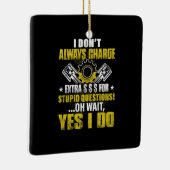 Mechanisch dat ik niet altijd mechanisch oplaadbaa keramisch ornament (Rechts)