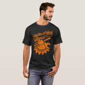 Mechanisch ingenieur Funny Engineering Tools T-shirt (Voorkant volledig)