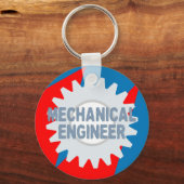 Mechanisch Ingenieur Kleurenblok Sleutelhanger (Voorkant)