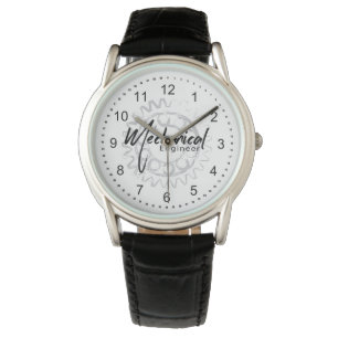 Mechanisch Ingenieur Tandwiel Schets Horloge