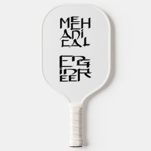 Mechanisch ingenieurskarakter pickleball paddle