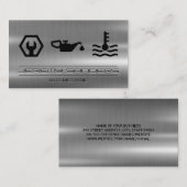 Mechanisch | Metaal | Visitekaartje Gereedschapsdi (Voorkant / Achterkant)