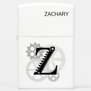 mechanisch monogram. Initiaal "Z"