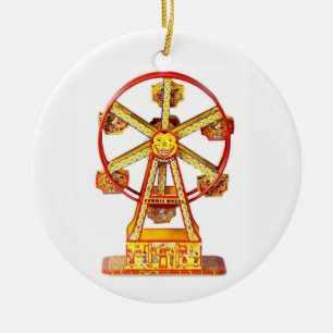  mechanisch reuzenrad keramisch ornament