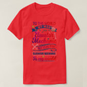Mechanisch toestel voor drukvulling 2 t-shirt (Design voorkant)