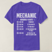 Mechanisch uurtarief Mechanisch T-Shirt (Design voorkant)