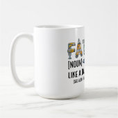 Mechanisch vaderschap: gebouwd om lang mee te gaan koffiemok (Links)