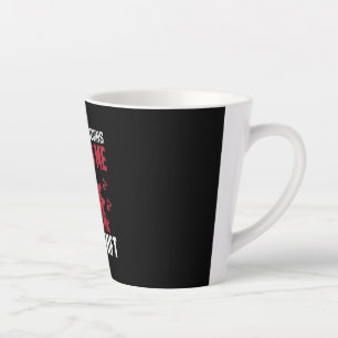 Mechanisch wanneer het leven me begint te passeren latte mok