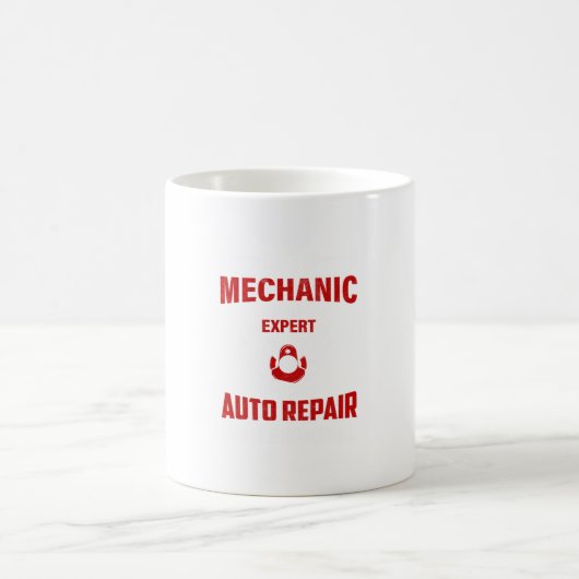 Mechanische auto nr. 1-expert magische mok (Center)