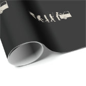 Mechanische auto-tuner Evolution Funny Mechanics Cadeaupapier (Rol Hoek)