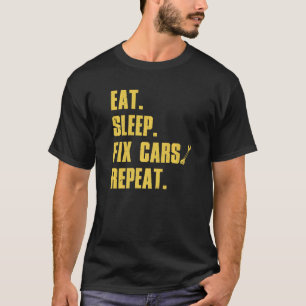 Mechanische auto's voor vaders auto-kleding t-shirt