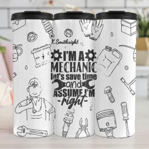 Mechanische bespaar tijd neem gelijk aan thermosbeker