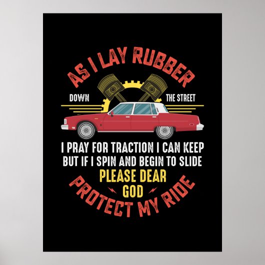Mechanische beveiliging Mijn ride Poster (Voorkant)