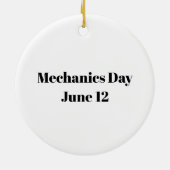 Mechanische dag Ornament (Achterkant)
