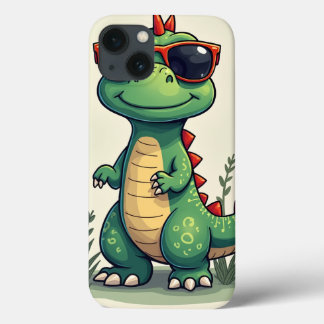 mechanische dinosaurus iPhone 13 hoesje