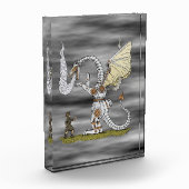 Mechanische draak fotoblokken (Links)