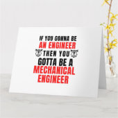 MECHANISCHE ENGINEER KAART (Gele Bloem)