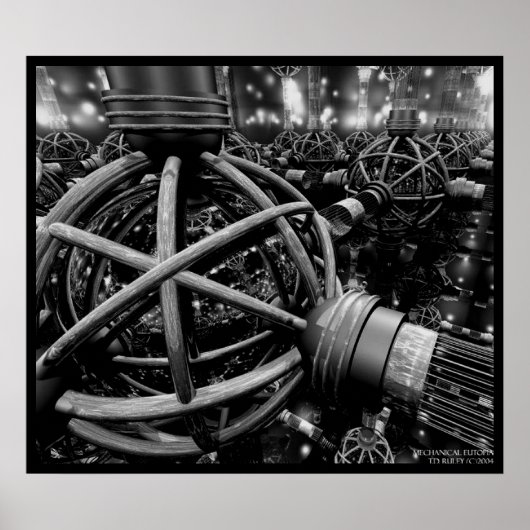 Mechanische Eutopia Poster (Voorkant)