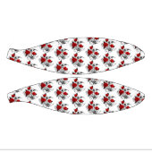 Mechanische Halve Maan met Rode Rozen Basketbal (Panelen)