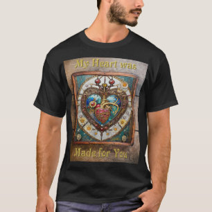 Mechanische Hart Anatomische Steampunk-serie T-shirt