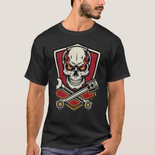 Mechanische Heersers T-shirt – Schedel Monteur Bik