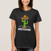 Mechanische Humor Fun Meme Gezegde Nacho Gemiddeld T-shirt (Voorkant)