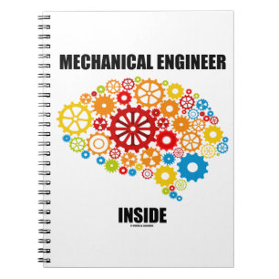 Mechanische ingenieur Inside (tandwielbrein) Notitieboek
