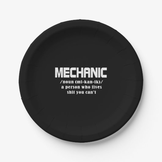 Mechanische kerst papieren bordje (Voorkant)