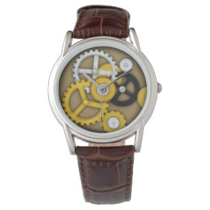 Mechanische Klok Visuele Illusie Kogels & Tandwiel Horloge