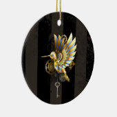 Mechanische kolibrie keramisch ornament (Rechts)