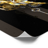 Mechanische kolibrie poster (Hoek)