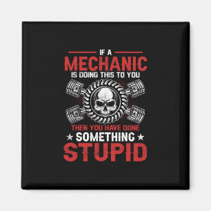 Mechanische kunst Een mechanisme doet Magneet