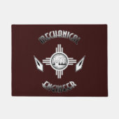 Mechanische machinetechnicus deurmat (Voorkant)