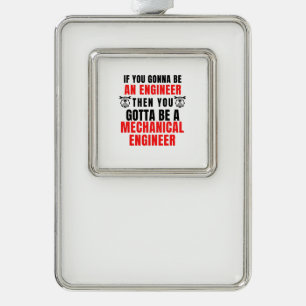 MECHANISCHE MOTOR VERZILVERD KADER ORNAMENT