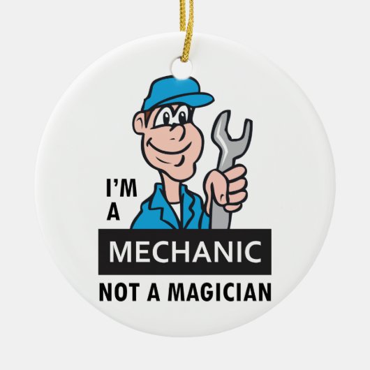 Mechanische niet Magicisch Keramisch Ornament (Voorkant)