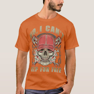 Mechanische Nr ik Kant Hulp voor vrije Gezegden va T-shirt