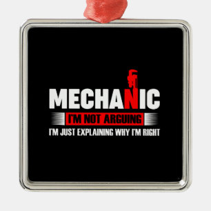 Mechanische overs   Mechanisch dat ik niet aanzoek Metalen Ornament
