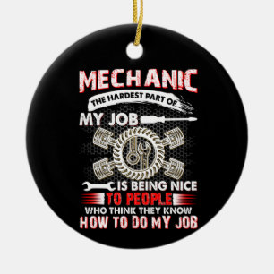 Mechanische overs Mechanische de moeilijkste Keramisch Ornament