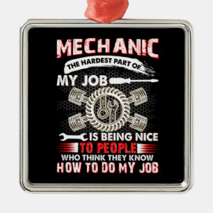 Mechanische overs   Mechanische de moeilijkste Metalen Ornament