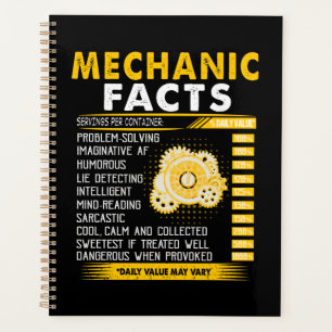 Mechanische overs Mechanische feiten Planner