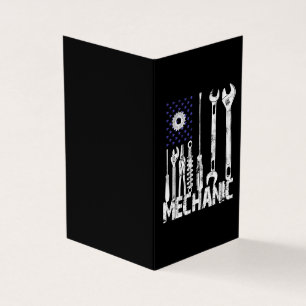 Mechanische overs Vlag van de Mechanische Vereni Visitekaartjes